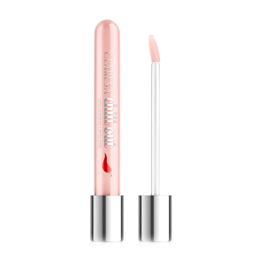 Блиск-плампер для губ Claresa Chill Out Volumizing Lipgloss, 12 At Ease, 5 мл